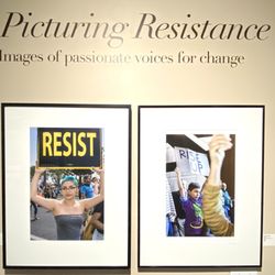 Art Intersection - Picturing Resistance exhibit