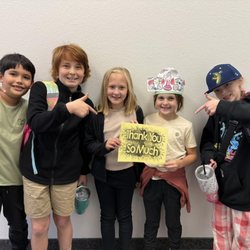 Edu-prize - Kiddos saying thank you