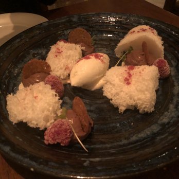 Nobu Miami - Dessert was weak link: sponge cake a little boring. - Asian Fusion Near Me - Miami Beach, Florida