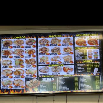 Rivas Mexican Grill - Menu - Mexican Near Me - North Las Vegas, Nevada Rivas Mexican Grill - Menu - Mexican Near Me - North Las Vegas, Nevada