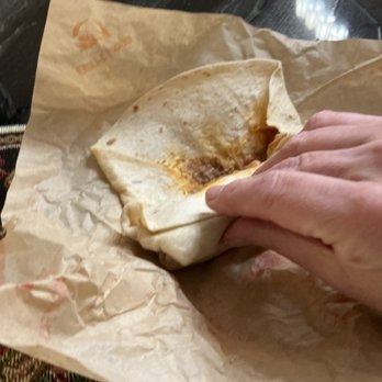 Taco Bell - No fill in burrito supreme, no meat or veg, hardly. - Fast Food Near Me - Byron, Georgia Taco Bell - No fill in burrito supreme, no meat or veg, hardly. - Fast Food Near Me - Byron, Georgia