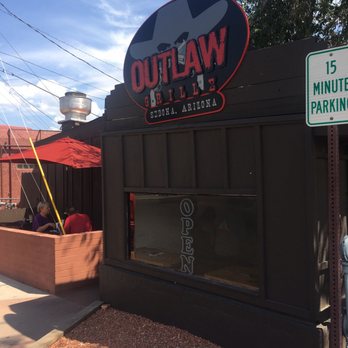 Outlaw Grille - Back entrance - Salad Near Me - Sedona, Arizona Outlaw Grille - Back entrance - Salad Near Me - Sedona, Arizona