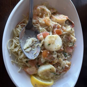 The Algonquin - Seafood Scampi - New American Near Me - Bolton Landing, New York The Algonquin - Seafood Scampi - New American Near Me - Bolton Landing, New York