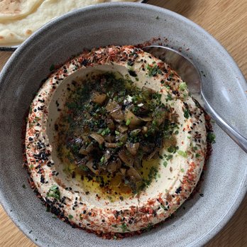 Zhug - Nigella seed Hummus - Mediterranean Near Me - Cleveland Heights, Ohio Zhug - Nigella seed Hummus - Mediterranean Near Me - Cleveland Heights, Ohio