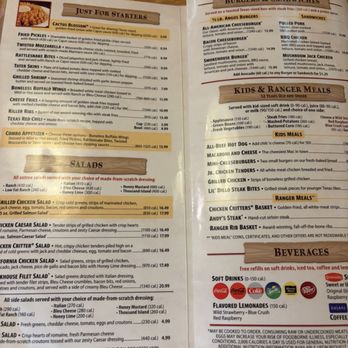 Texas Roadhouse - Menu - Salad Near Me - Scottsdale, Arizona Texas Roadhouse - Menu - Salad Near Me - Scottsdale, Arizona