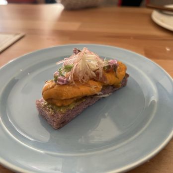 Cured Fish Bar - Uni toast - Japanese Near Me - Livermore, California