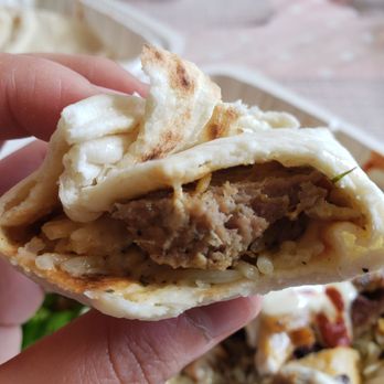 Shawarma Cafe - Pita bread was soft and delicious! - Mediterranean Near Me - Vancouver, British Columbia