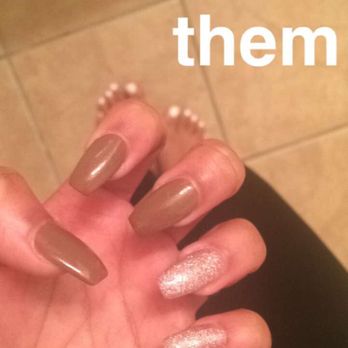 T Nails Spa - Full Set Regular Smegular Polish - Nail Salons Near Me - Houston, Texas