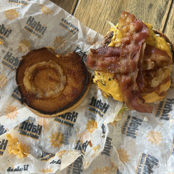 Habit Burger & Grill - Burn bun hard like a rock and No sauce or onion strings - Burgers Near Me - Sacramento, California Habit Burger & Grill - Burn bun hard like a rock and No sauce or onion strings - Burgers Near Me - Sacramento, California