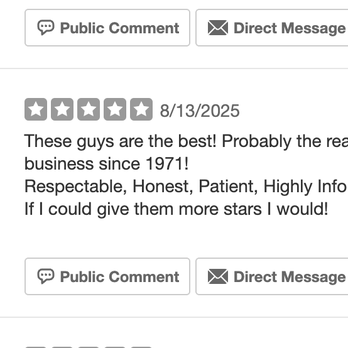 Toppertown - another 5 star review blocked by yelp! - Auto Parts & Supplies Near Me - Cocoa, Florida