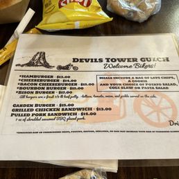 Pre selected menu during Sturgis Pre selected menu during Sturgis