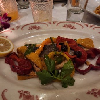 Bond 45 - Bronzino and peppers. - Italian Near Me - New York, New York Bond 45 - Bronzino and peppers. - Italian Near Me - New York, New York