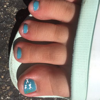 O Nails & Spa - When your pedi lady is awesome and can make Fishy's for your 10 year old daughter that wanted "ocean toes" - Nail Salons Near Me - Folsom, California O Nails & Spa - When your pedi lady is awesome and can make Fishy's for your 10 year old daughter that wanted "ocean toes" - Nail Salons Near Me - Folsom, California
