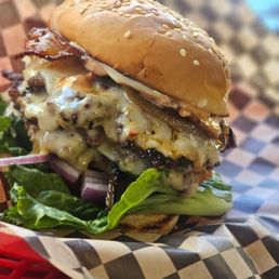 Triple Smash Cheese Burger