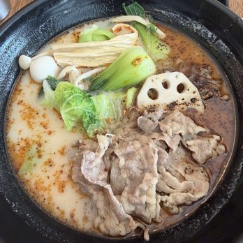 Mulan Malatang - Pork Bone Broth with Black Garlic / 黑蒜豬骨湯 - Chinese Near Me - San Francisco, California Mulan Malatang - Pork Bone Broth with Black Garlic / 黑蒜豬骨湯 - Chinese Near Me - San Francisco, California
