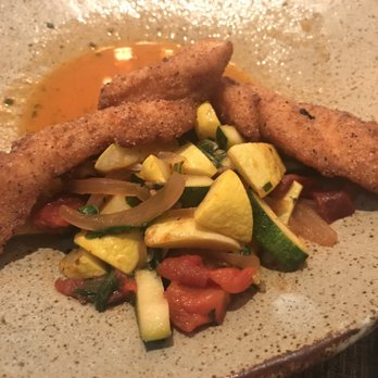 Husk - Cornmeal Dusted NC Catfish , Geechie Boy Grits - American Near Me - Charleston, South Carolina Husk - Cornmeal Dusted NC Catfish , Geechie Boy Grits - American Near Me - Charleston, South Carolina