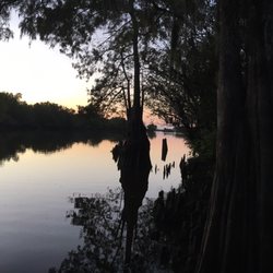 Houseboat Adventures - Sunset on the bayou