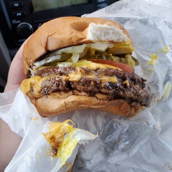 Skyway Drive-In - Regular burger with extra pickle! This is what you came here for. - Burgers Near Me - Akron, Ohio Skyway Drive-In - Regular burger with extra pickle! This is what you came here for. - Burgers Near Me - Akron, Ohio