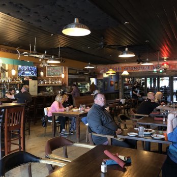 Flying Pig Pub & Kitchen - Inside seating area. - Pubs Near Me - Oceanside, California