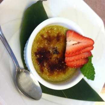 Ten Japan - Green tea creme brulee. - Japanese Near Me - Gilroy, California Ten Japan - Green tea creme brulee. - Japanese Near Me - Gilroy, California