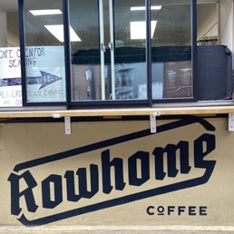 Exterior outside entrance of Rowhome Coffee - Pick up window for warmer weather. (I picked up in the coffeeshop bc it was colder when I went). - Philadelphia, Pennsylvania Exterior outside entrance of Rowhome Coffee - Pick up window for warmer weather. (I picked up in the coffeeshop bc it was colder when I went). - Philadelphia, Pennsylvania