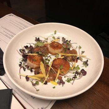 Craft & Vine - Svallo Seared Scallops - Tapas Bars Near Me - Augusta, Georgia Craft & Vine - Svallo Seared Scallops - Tapas Bars Near Me - Augusta, Georgia
