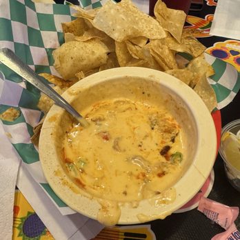 Tia Juanita's Fish Camp - Crawfish queso! - Seafood Near Me - Waco, Texas