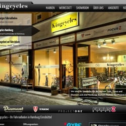 Prenzlweb - Referenz: Homepage von www.kingcycles.de - Der stylische Fahrradladen in der Hamburger Osterstraße!