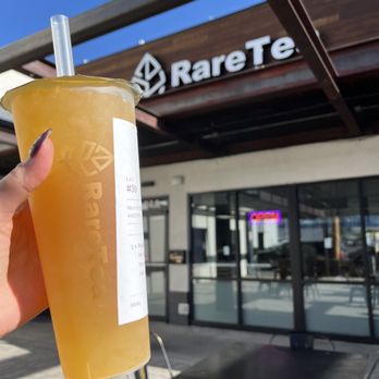Raretea - Reno - Peach Spring tea with aloe Vera - Bubble Tea Near Me - Reno, Nevada Raretea - Reno - Peach Spring tea with aloe Vera - Bubble Tea Near Me - Reno, Nevada