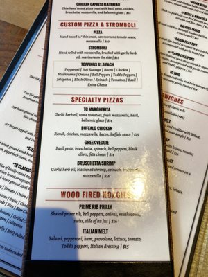 Menu photo 3 Timber Creek Tap & Table Meadville, PA