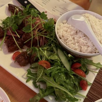 Rooster And The Pig - shaken beef - Vietnamese Near Me - Palm Springs, California Rooster And The Pig - shaken beef - Vietnamese Near Me - Palm Springs, California