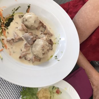Bootshaus - Semmelknödel with mushroom gravy - Argentine Near Me - Ketsch, BW
