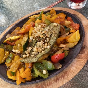 El Nopalito - Veggie fajita meal -- came with cactus on top! - Mexican Near Me - Haddonfield, New Jersey El Nopalito - Veggie fajita meal -- came with cactus on top! - Mexican Near Me - Haddonfield, New Jersey