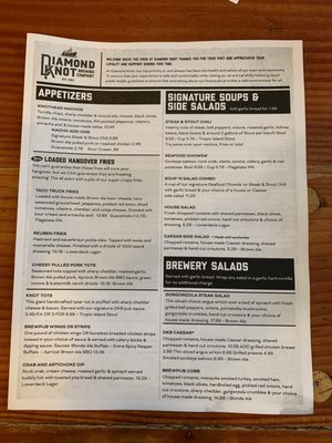 Menu photo 7 Diamond Knot Brewery & Alehouse Mukilteo, WA