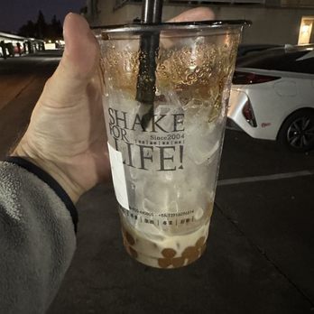 Teatopia - Big size drinks come with full of ice. - Coffee & Tea Near Me - Brea, California