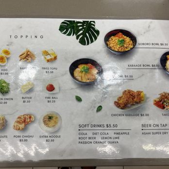 Taiga Ramen - Menu - Ramen Near Me - Honolulu, Hawaii Taiga Ramen - Menu - Ramen Near Me - Honolulu, Hawaii
