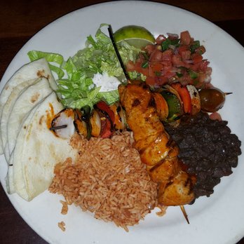Endolyne Joes - Ancho Chile Fish Tacos: grilled yellowfin tuna, onions, peppers, lettuce, pico de gallo, tortillas, rancho rice, and black beans. $17.75 - American Near Me - Seattle, Washington Endolyne Joes - Ancho Chile Fish Tacos: grilled yellowfin tuna, onions, peppers, lettuce, pico de gallo, tortillas, rancho rice, and black beans. $17.75 - American Near Me - Seattle, Washington