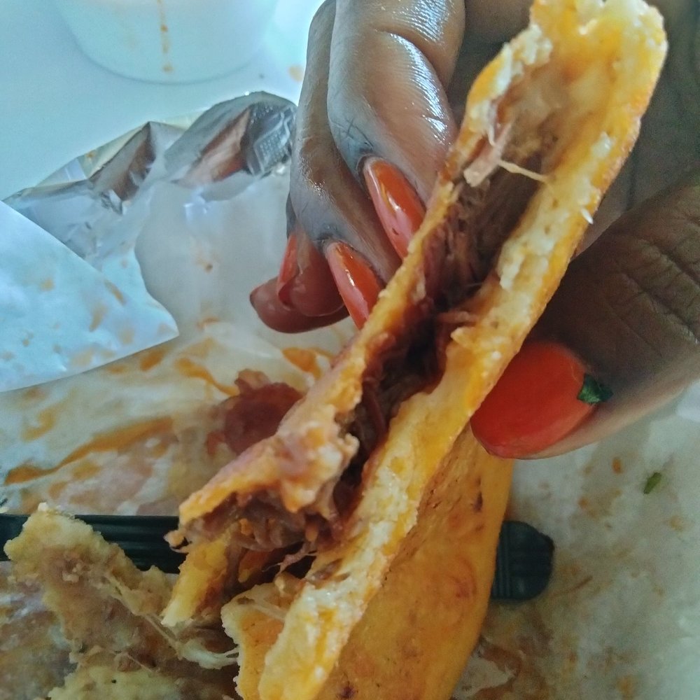 La Cocina de Mamá - Birria bean and cheese Pupusa - Mexican Near Me - Palmdale, California La Cocina de Mamá - Birria bean and cheese Pupusa - Mexican Near Me - Palmdale, California