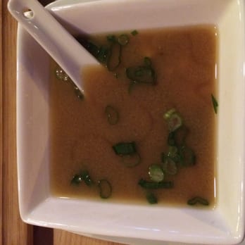 Rice N Roll Bistro - Miso soup- so good!! - Sushi Bars Near Me - Milwaukee, Wisconsin