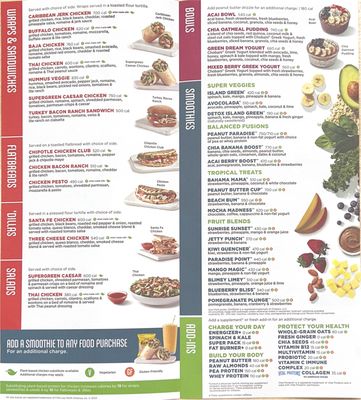 Menu photo 1 Tropical Smoothie Cafe Glen Carbon, IL