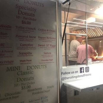 The Rolling Donut - Food Trucks Near Me - Fresno, California The Rolling Donut - Food Trucks Near Me - Fresno, California