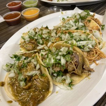 Dulce's Antojitos - Taco Tuesday $1 each. chile verde and pollo deshebrado - Juice Bars & Smoothies Near Me - Bay Point, California