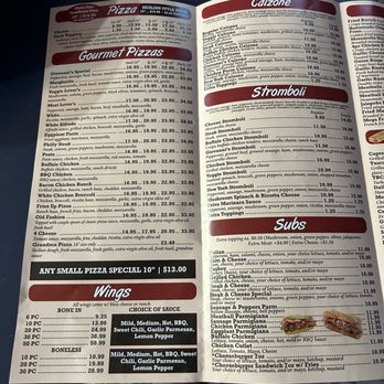 Giovanni's Pizza & Pasta - Menu as of 12/24/25. - Pizza Near Me - Concord, North Carolina