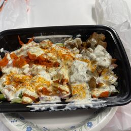 7. Lamb & Chicken Combo over Salad 7. Lamb & Chicken Combo over Salad