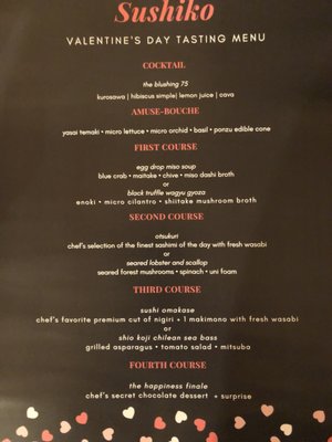 Menu photo 1 Sushiko Chevy Chase Chevy Chase, MD