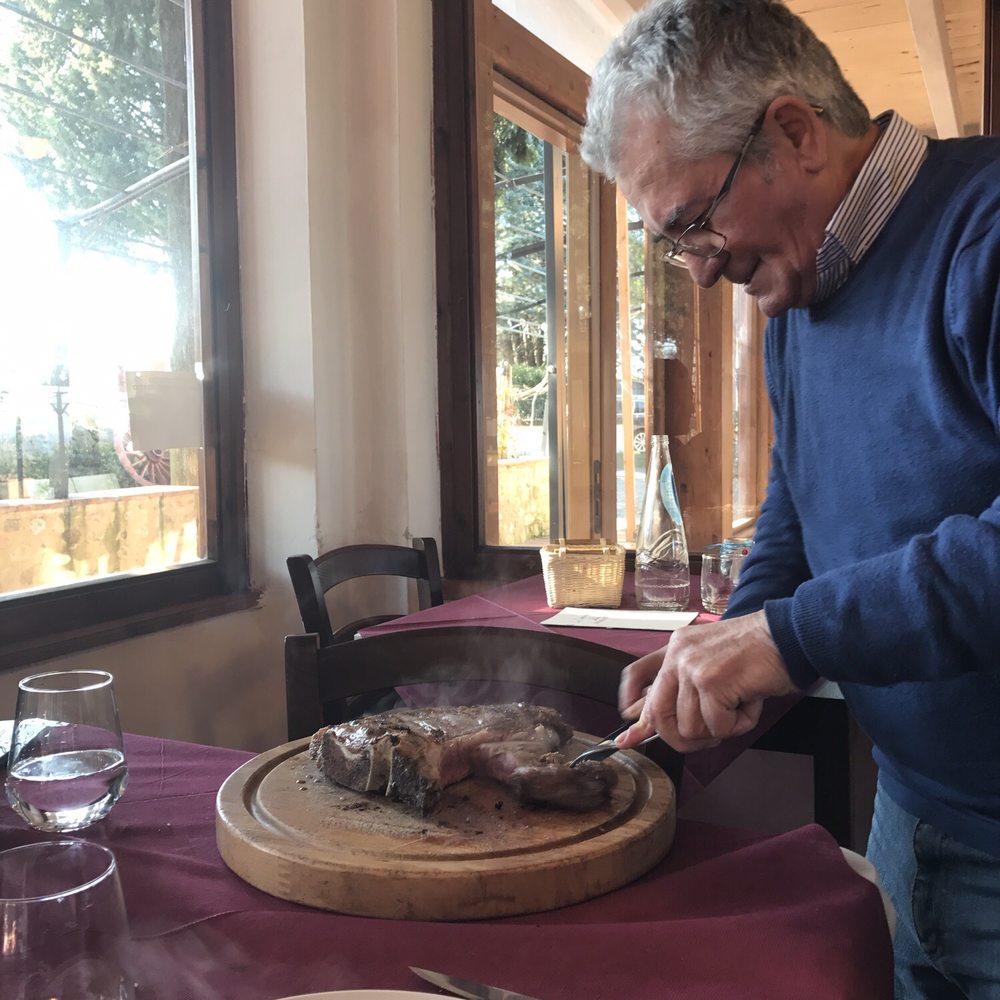 We ordered a T-bone steak that he cut up for us! He is amazing! We ordered a T-bone steak that he cut up for us! He is amazing!