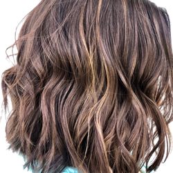 Jennie Morrell - Rich red brown with a pop of caramel