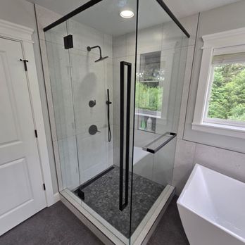 Reliable Men Construction - Primary Bath shower enclosure - Tiling Near Me - Portland , Oregon