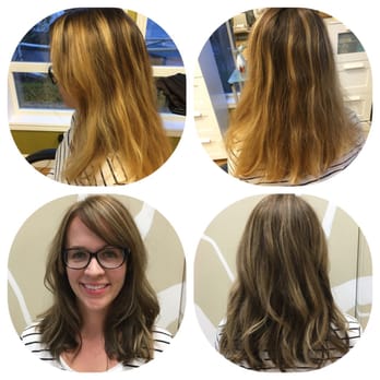 Rubia - Color correction. - Hair Salons Near Me - West Linn, Oregon Rubia - Color correction. - Hair Salons Near Me - West Linn, Oregon