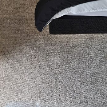 Lava Steemer - Before dresser side - Carpet Cleaning Near Me - San Mateo, California